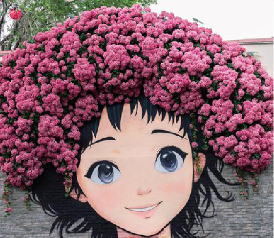 桂林墙体彩绘-网红墙打卡