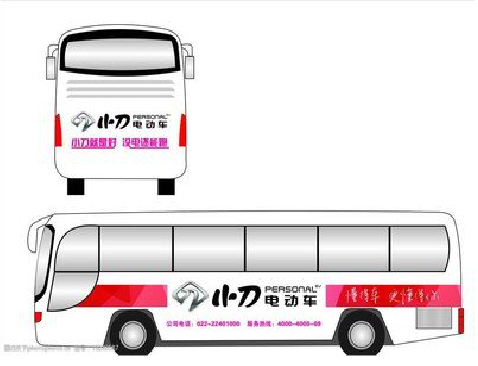 桂林公交车身贴如何完美贴合？