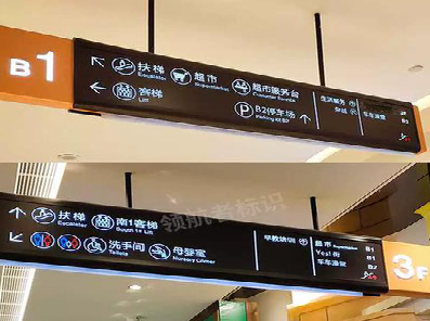 桂林如何通过商场标识牌引导客流分布？